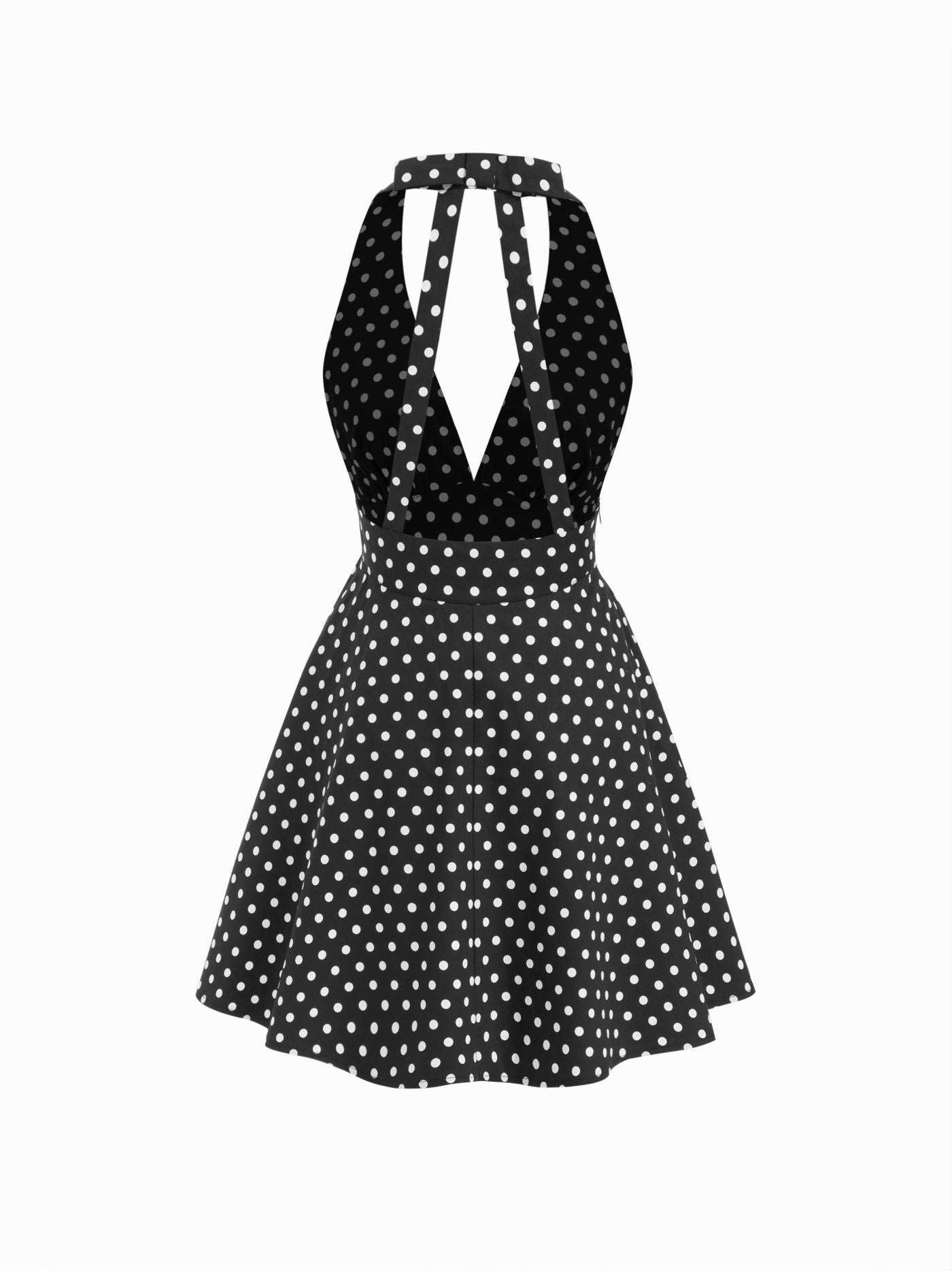 Sara- Vestido corto de lunares