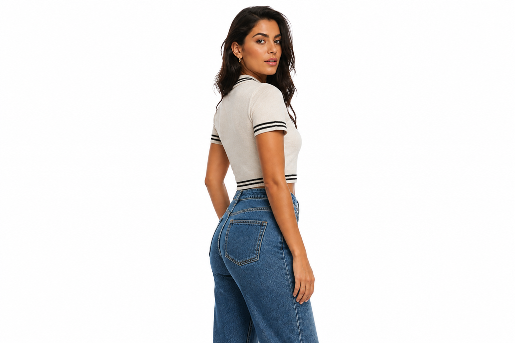 Laura-Jersey corto