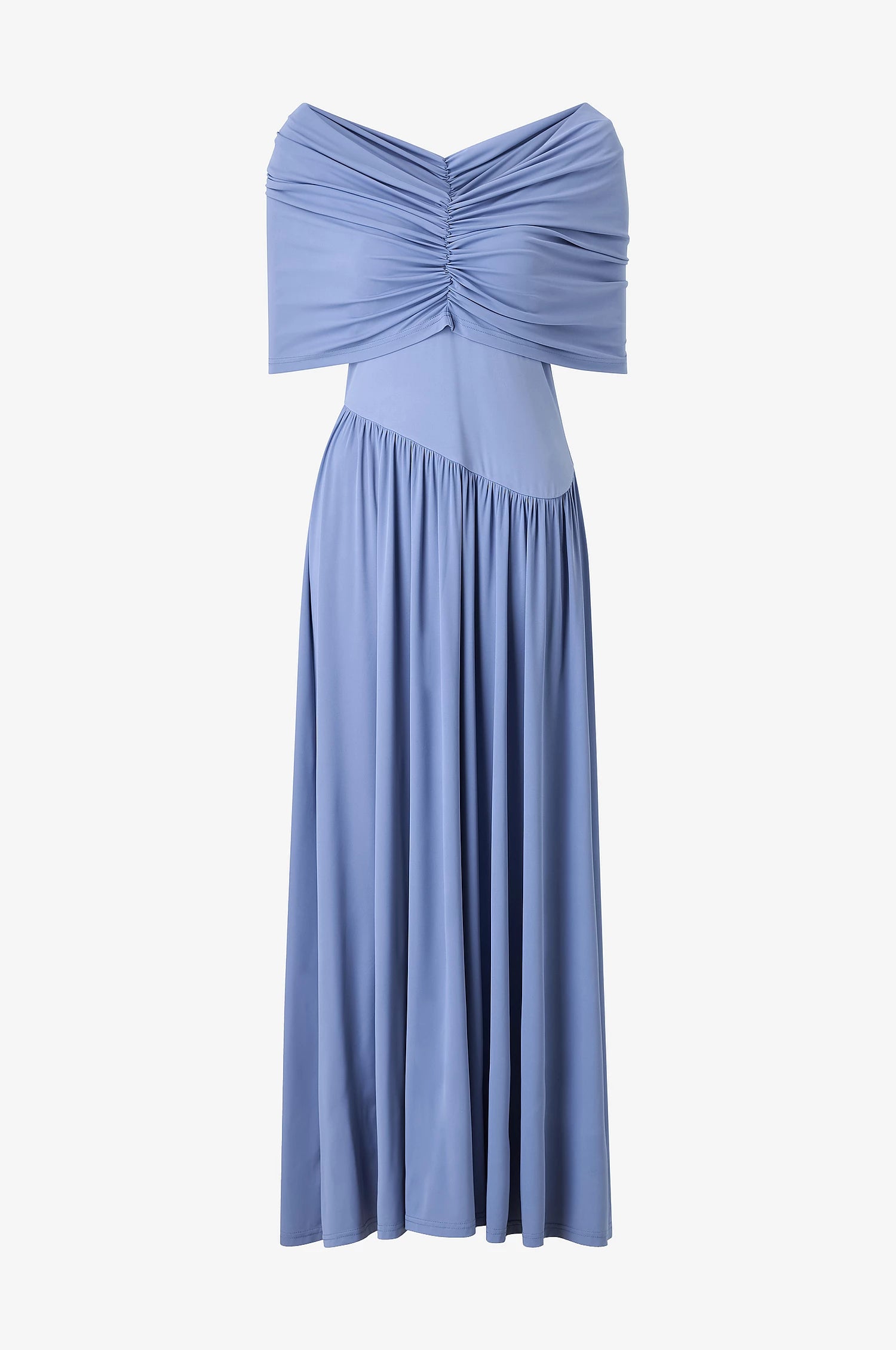 Andrea - Vestido de punto con capa