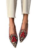 Maria-Mocasines de punta con detalles de flecos