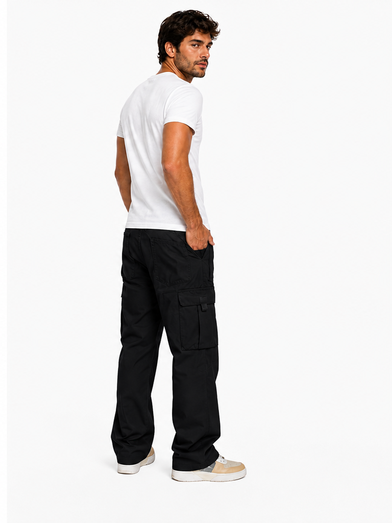 Pantalones cargo estilo urbano